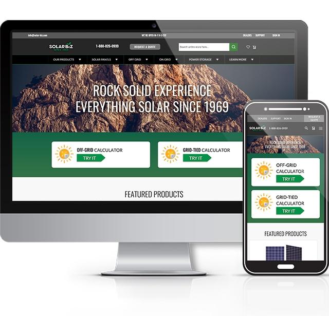 Solar Biz Magento Website Development Case Study